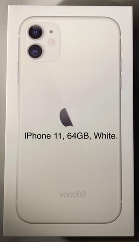 Apple iPhone 11 Empty Box - White, 64GB