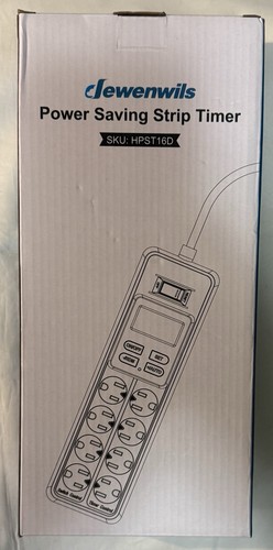 DEWENWILS 8-Outlet Power Strip with Timer