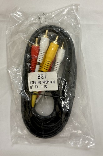 BGI RPGP-3-6 RCA Composite Video and Audio Cable - photo 2