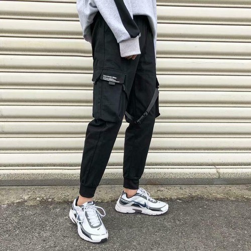 Hip Hop Casual Pockets Track Pants Male - photo 2
