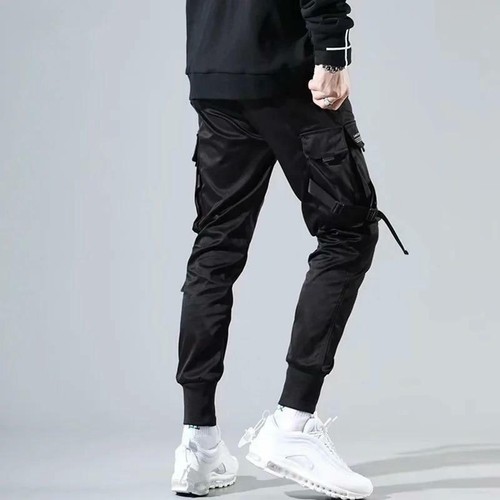 Hip Hop Casual Pockets Track Pants Male - photo 4