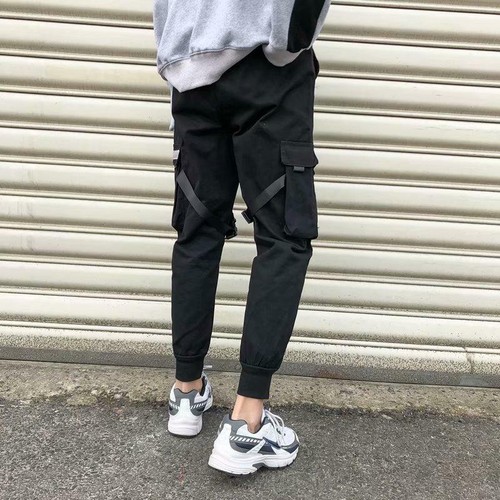 Hip Hop Casual Pockets Track Pants Male - photo 5