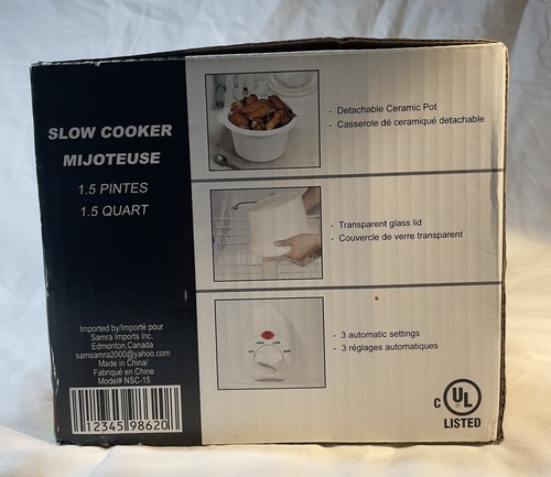 1.5 qt slow cooker - photo 2