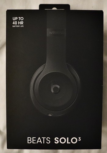 Beats by Dre Solo 3 Wireless - Black Open Box