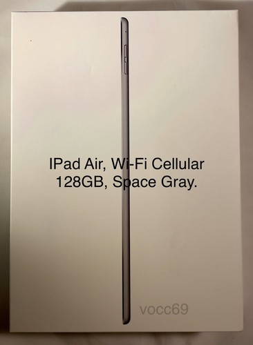 Apple iPad Air Empty Box Only - Space Gray, 128GB - photo 2