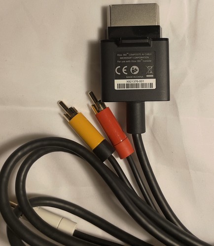 Official Microsoft OEM Xbox 360 Composite AV Cable