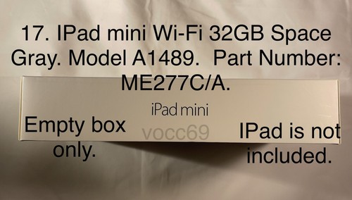 Apple Ipad mini Empty Box only. Space Gray, 32GB. - photo 2