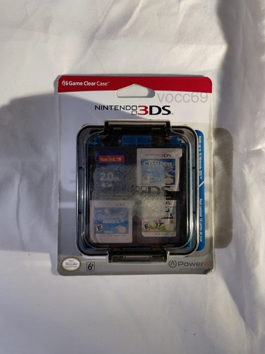 Official 16 Game Clear Case- Teal - Nintendo DS