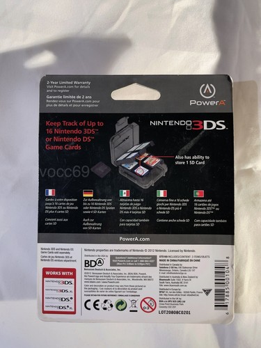 Official 16 Game Clear Case- Teal - Nintendo DS - photo 2