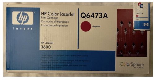 HP Q6473A Magenta Color Laserjet Print Cartridge 3600
