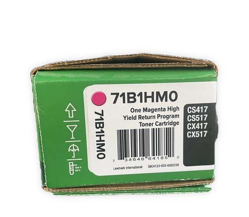 Lexmark 71B1HM0 Original Lexmark Hi Yield Magenta Toner Cartridg - photo 2