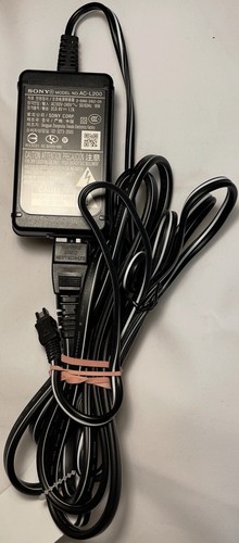 Genuine Sony AC-L200 AC Adapter Power Supply Handycam - photo 3