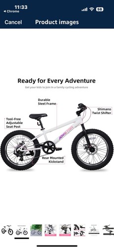 JOYSTAR 20 Inch Kids Mountain Bikes, 7 Speed Kids Bike - photo 4