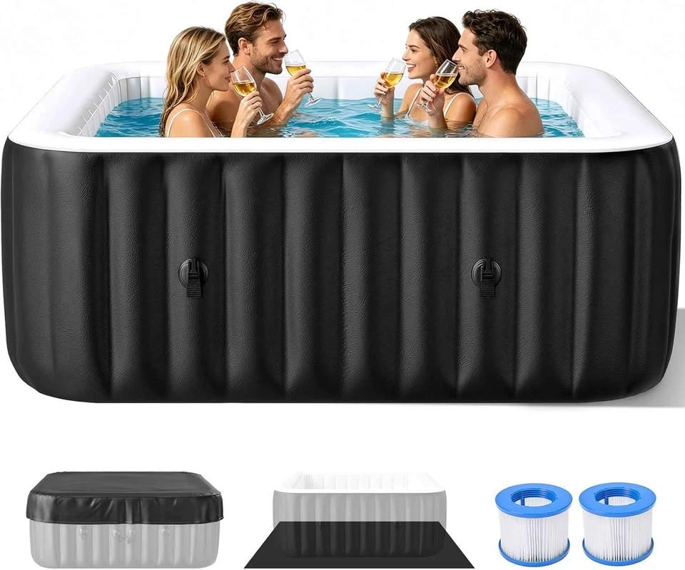 Inflatable Hot Tub Spa with Heater & Pump – Complete Set - photo 2