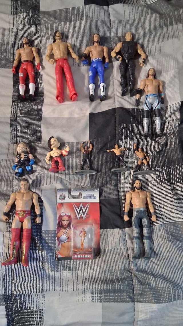 Lot of WWE figures
