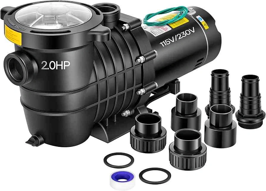 VIVOHOME 2HP Swimming Pool Pump 7132 GPH – New Open Box