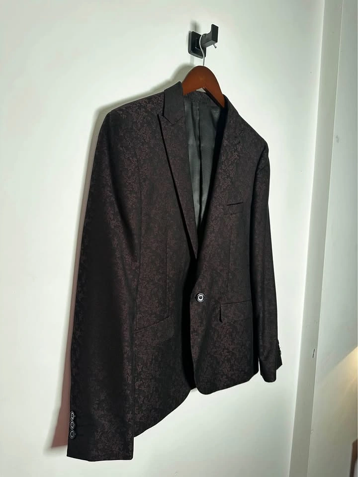 Harry Brown London Black Label Slim Fit Floral Blazer 38R - photo 3