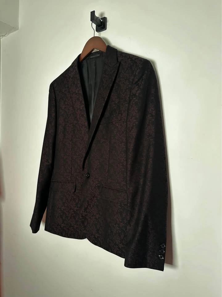 Harry Brown London Black Label Slim Fit Floral Blazer 38R - photo 4
