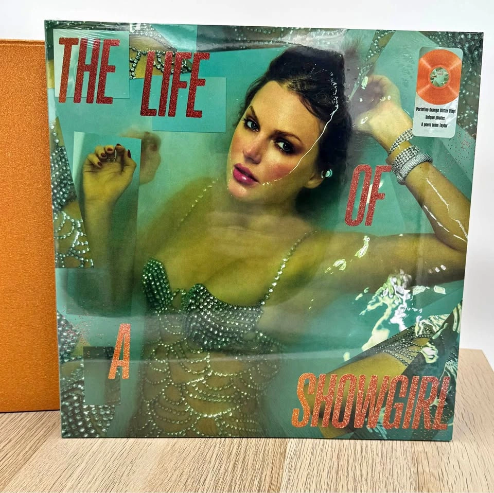 SEALED Taylor Swift-The Life of a Showgirl Orange Vinyl