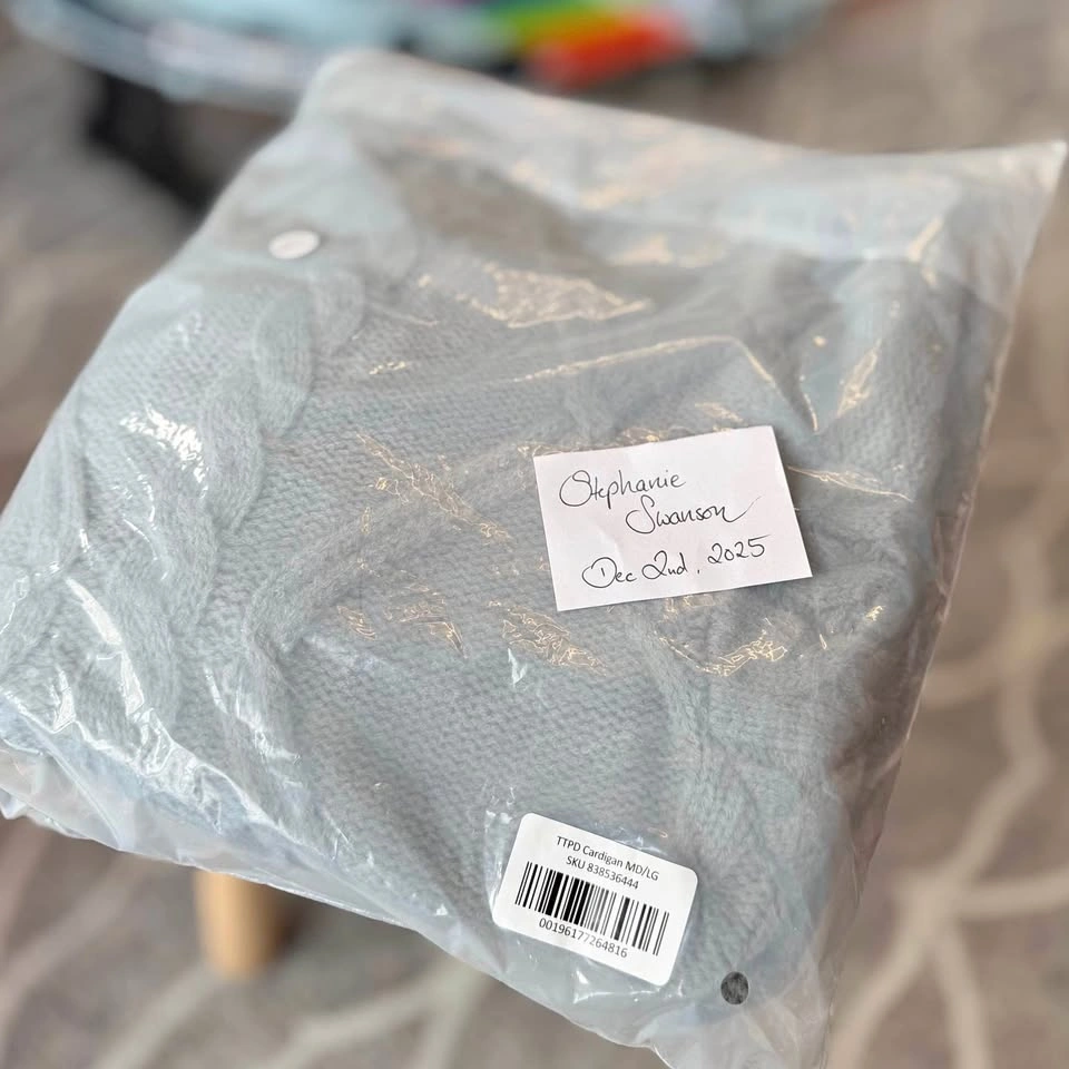 Taylor Swift TTPD CARDIGAN NEW IN PACKAGE M/L