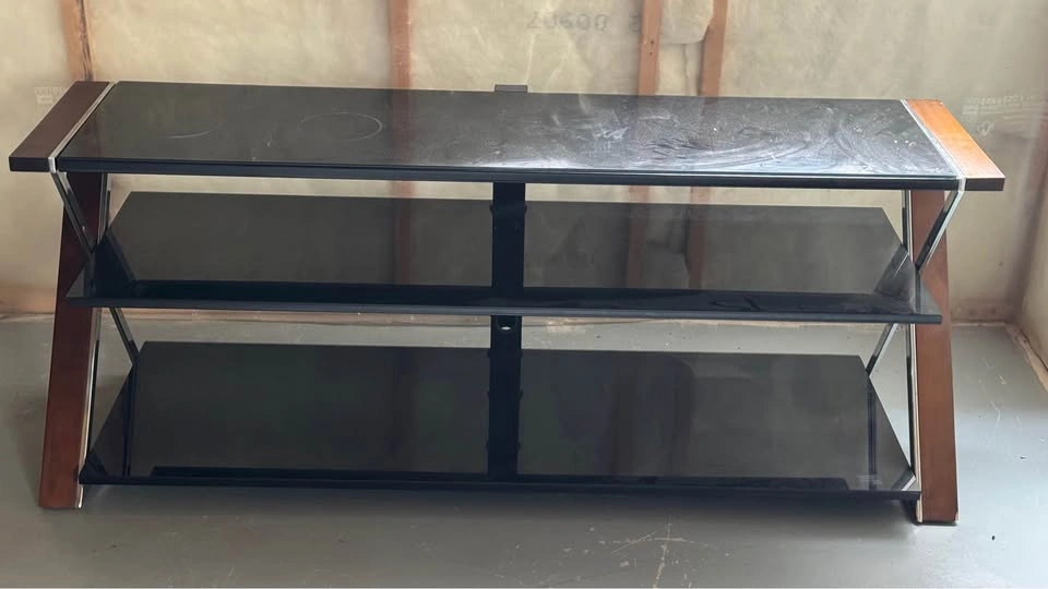 60” tv stand - Espresso, Black - photo 2