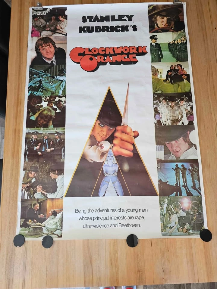 Clockwork Orange Large Movie Poster - photo 2