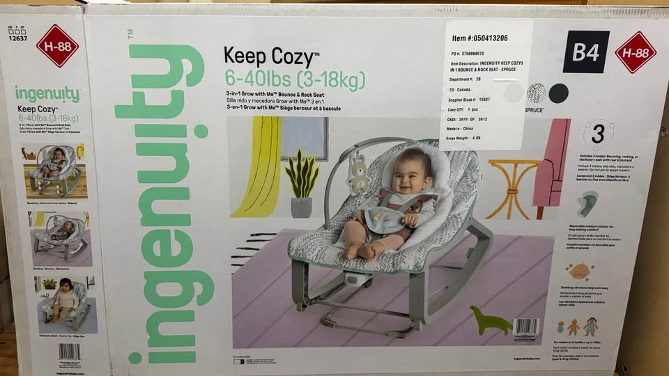3-in-1 Grow with me Bounce & Rock seat - photo 3