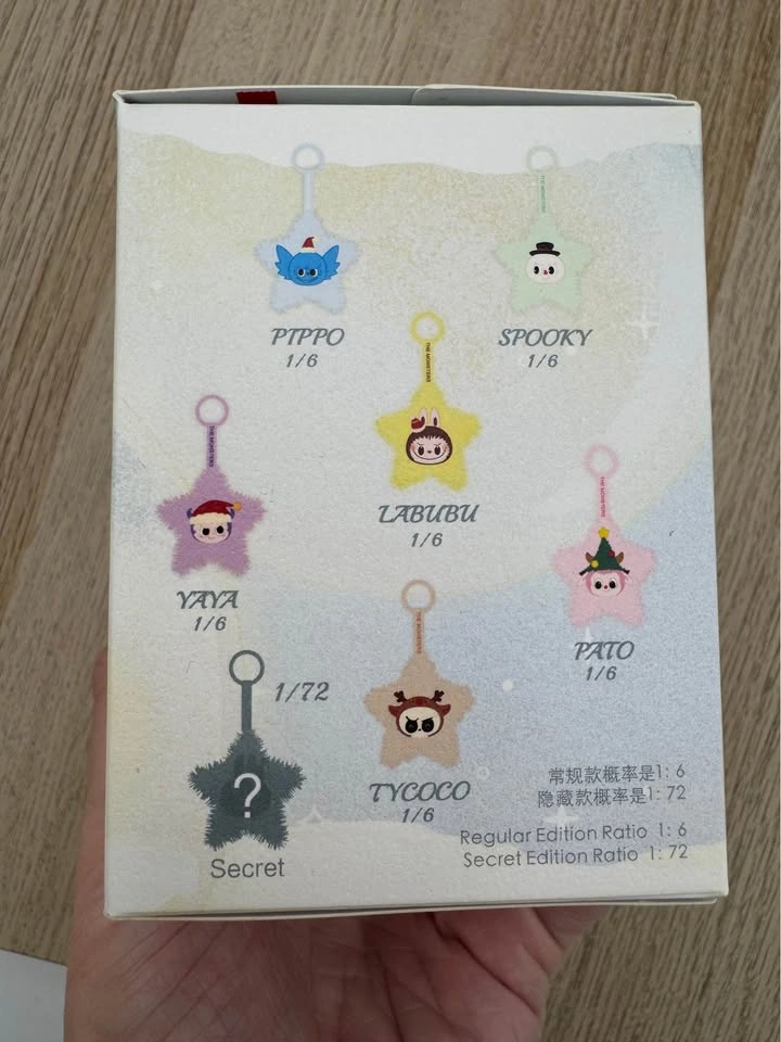 Pop Mart The Monsters Sparkly Plush Pendant Blind Box - photo 3