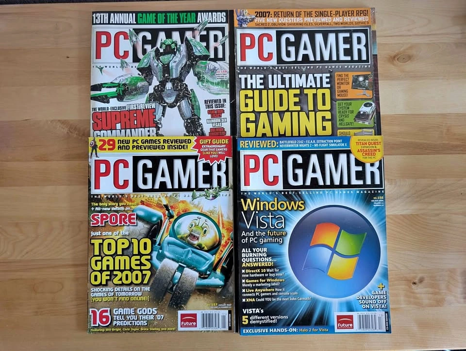 PC Gamer Magazines
