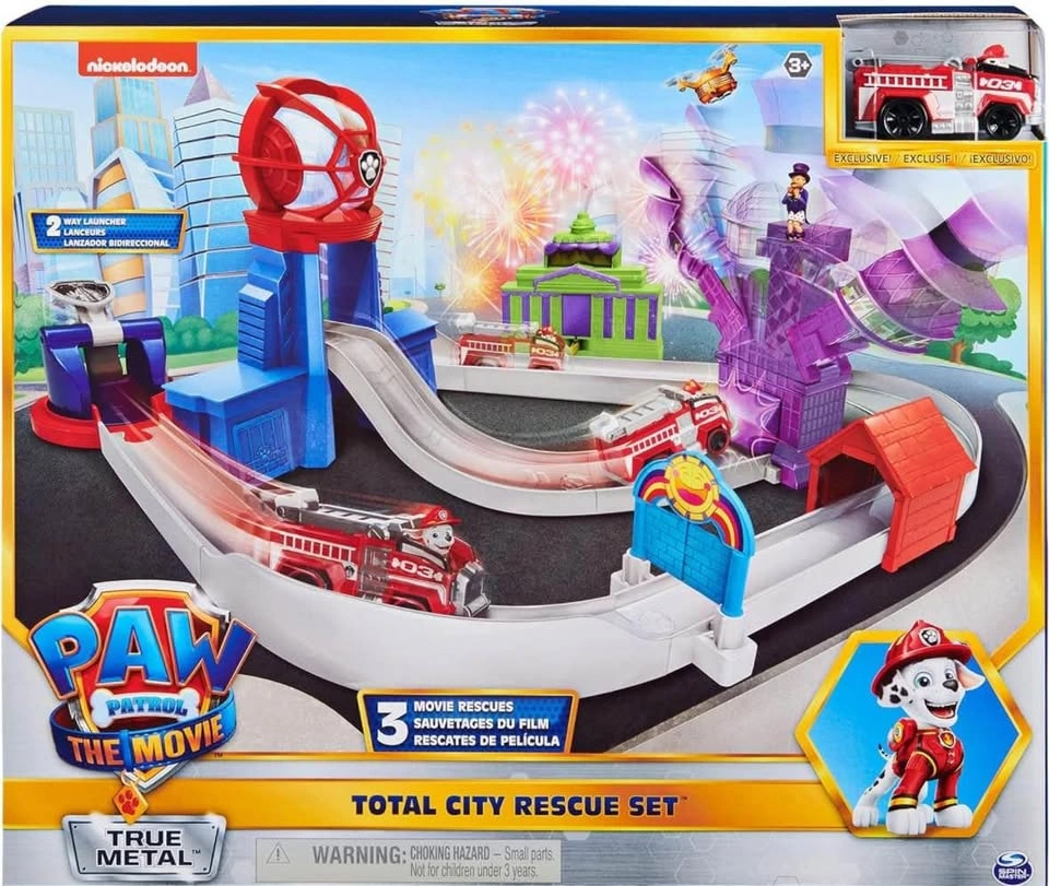 PAW Patrol, True Metal Total City Rescue Movie Track Set - photo 2