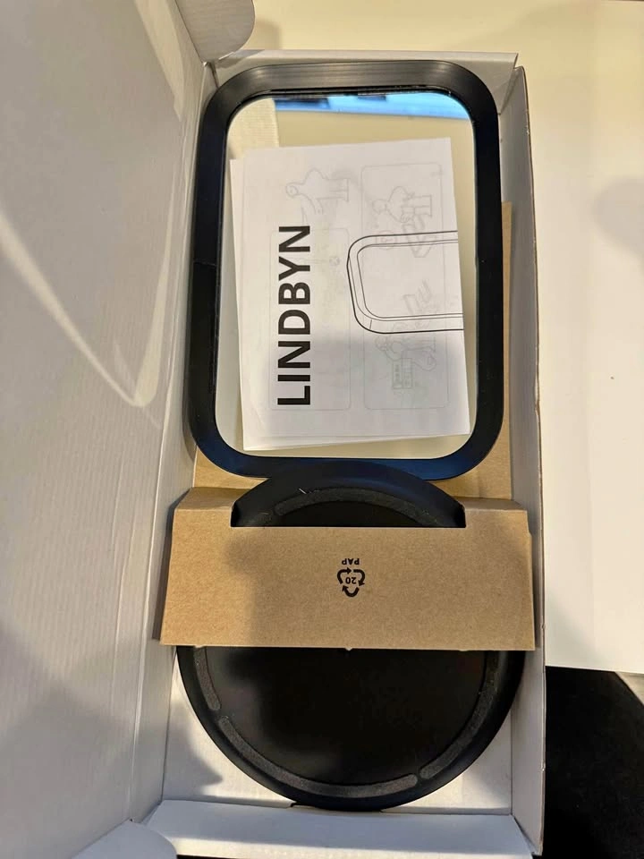 Lindbyn IKEA Table mirror black