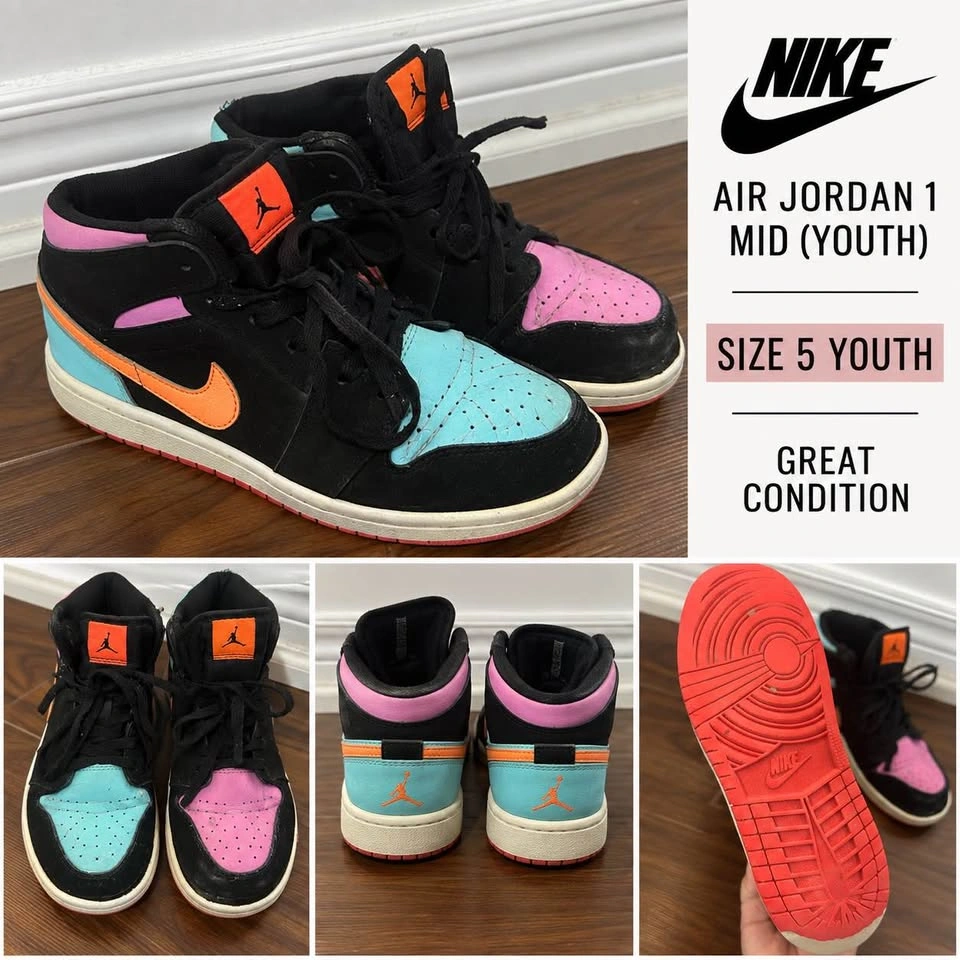 Air Jordan’s mid youth