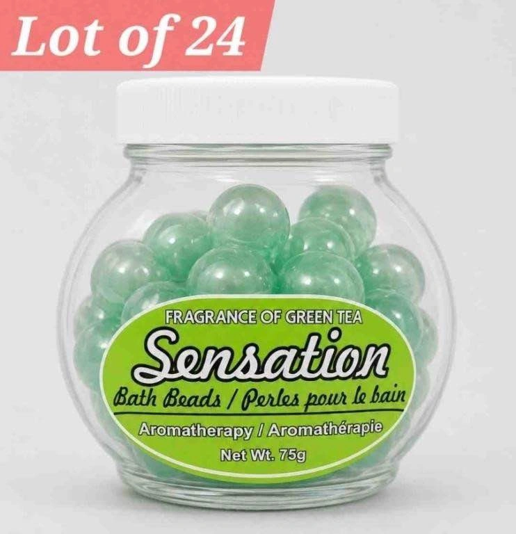 Sensation Greentea Bath Beads, Aromatherapy, 75g - photo 2
