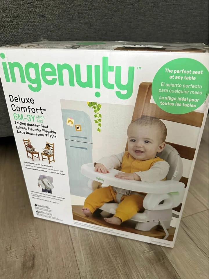 Ingenuity deluxe comfort folding baby booster seat - photo 2