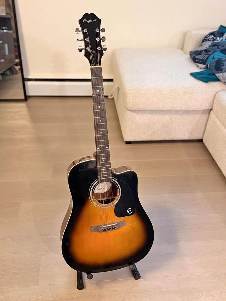 Epiphone FT-100CE VS Acoustic Guitar