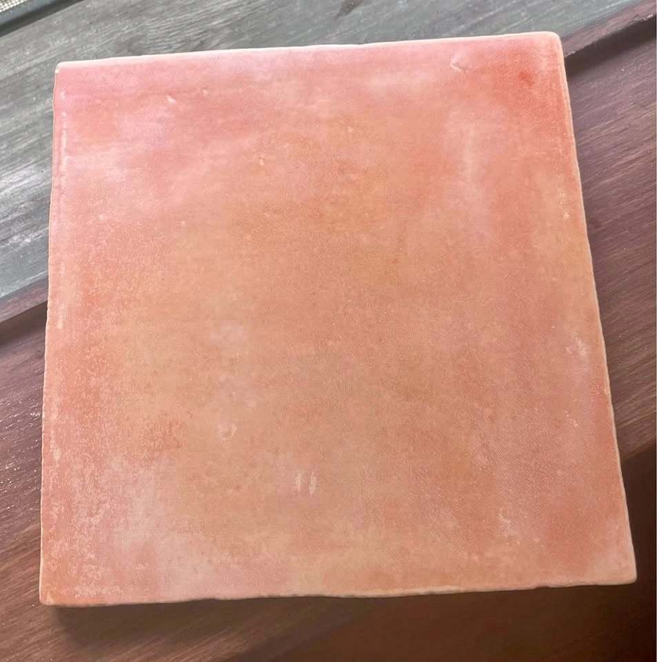 6"x 6" Burnt Terracotta Glazed Tiles (29 Tiles/cs, 60sf)