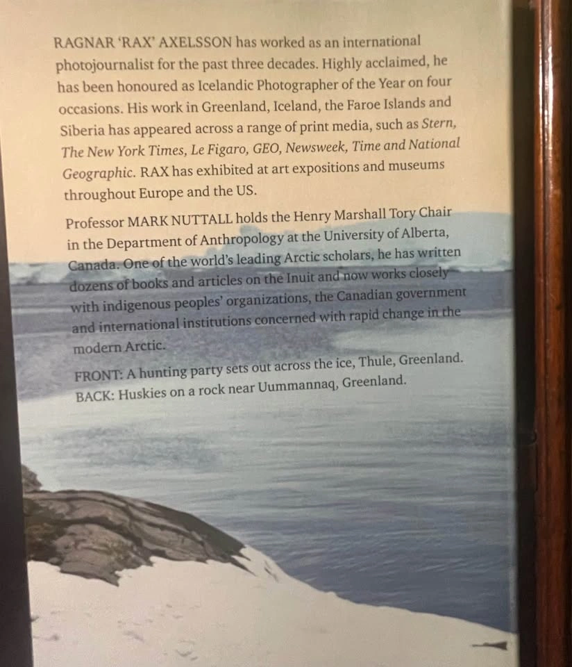 Ragnar Axelsson: Last Days of the Arctic (Hardcover) - photo 2