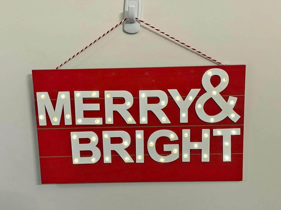 CHRISTMAS SIGN