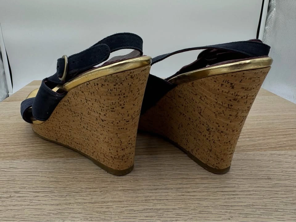 TH Tommy Hilfiger suede Sandal wedges - photo 2