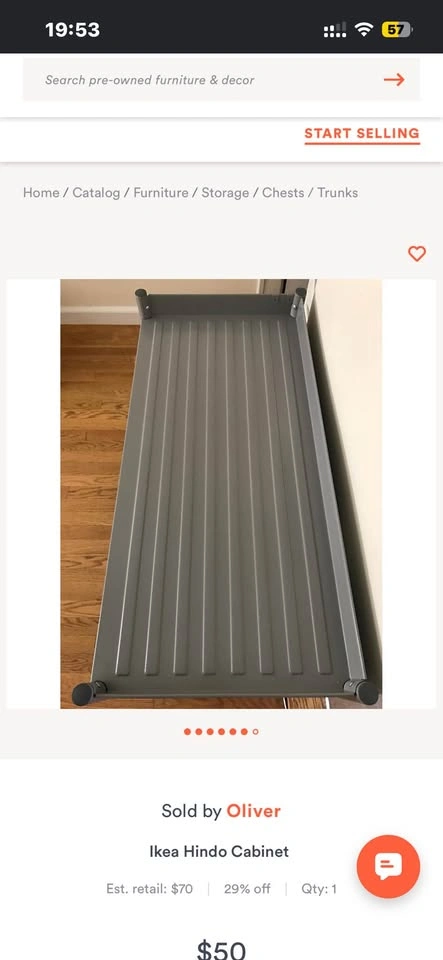 IKEA Hindo Cabinet - photo 2