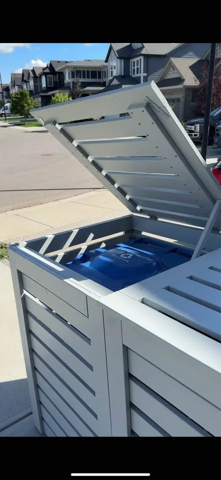 Outdoor Garbage Bin Box – 2 Bins image indicator(2)