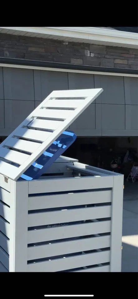 Outdoor Garbage Bin Box – 2 Bins image indicator(3)