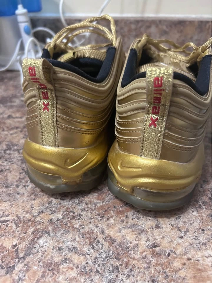 Nike Air Max 97 Metallic Gold (No box) - photo 2