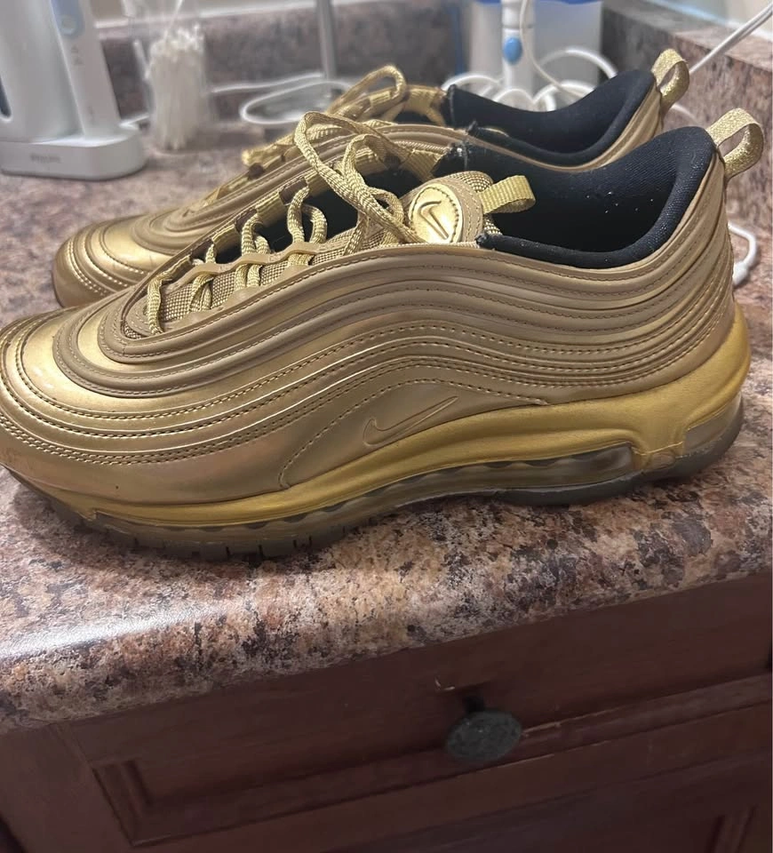 Nike Air Max 97 Metallic Gold (No box) - photo 5
