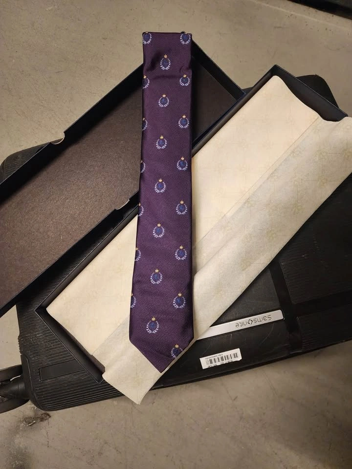 Brooke Brothers Purple Silk Tie - New - photo 3