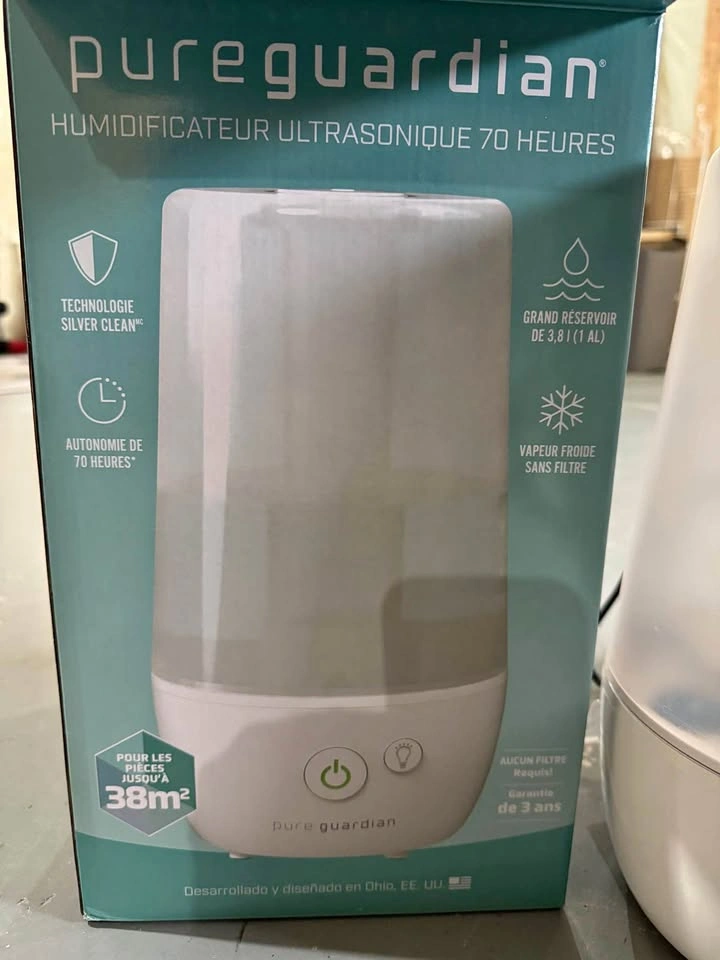 Pure Guardian Ultrasonic Cool Mist Humidifiers (Set of 2)
