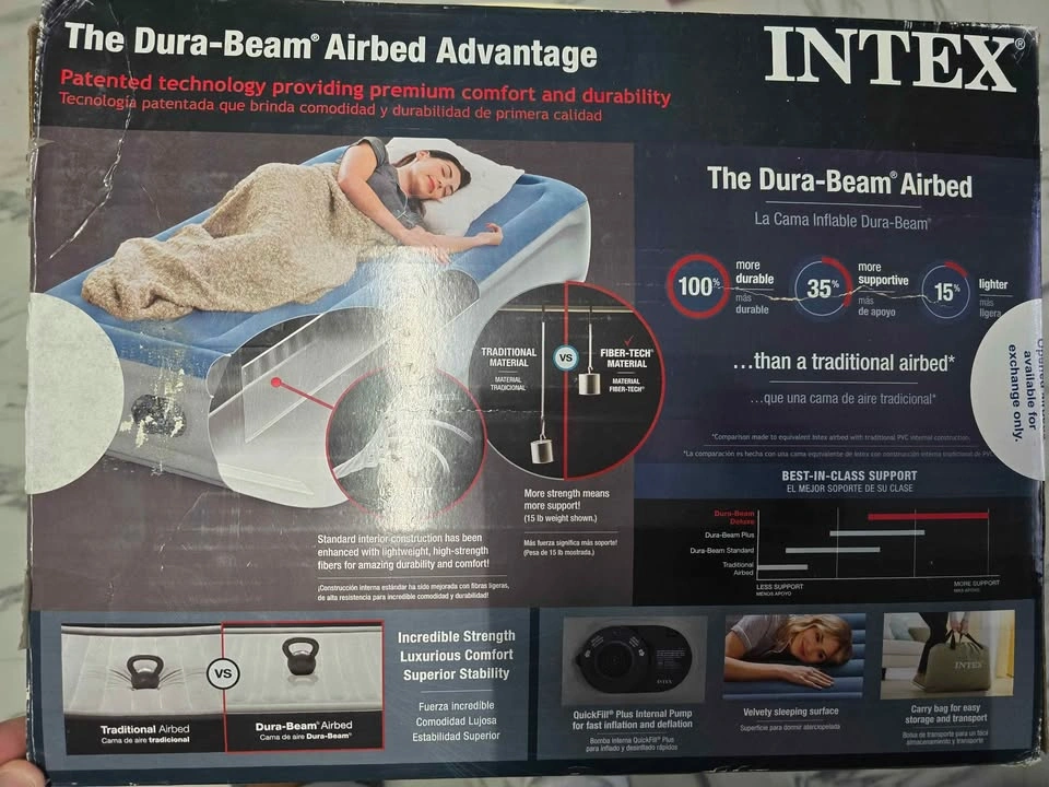 Intex Air bed 15 inch - photo 5