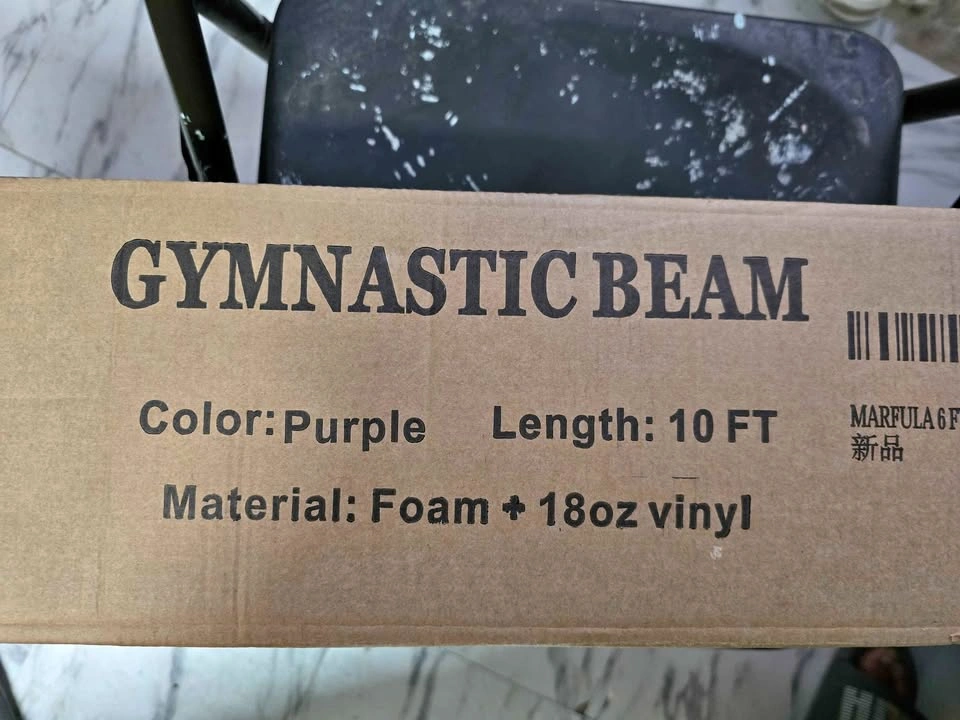 Gymnastic beam