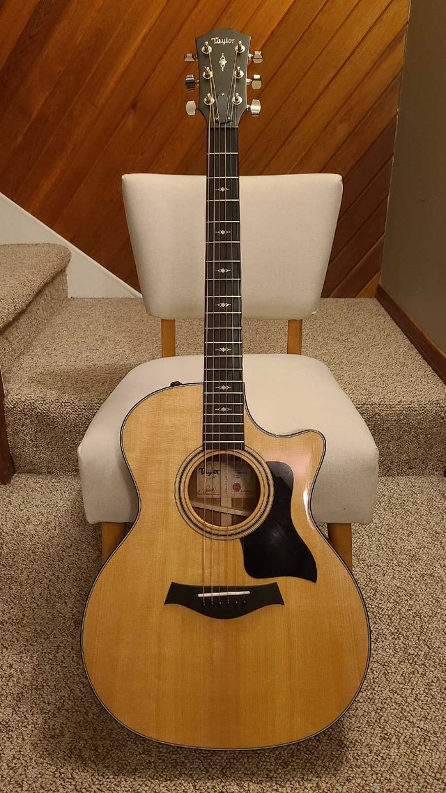 Taylor 314 ce Grand Auditorium Acoustic Guitar - photo 4