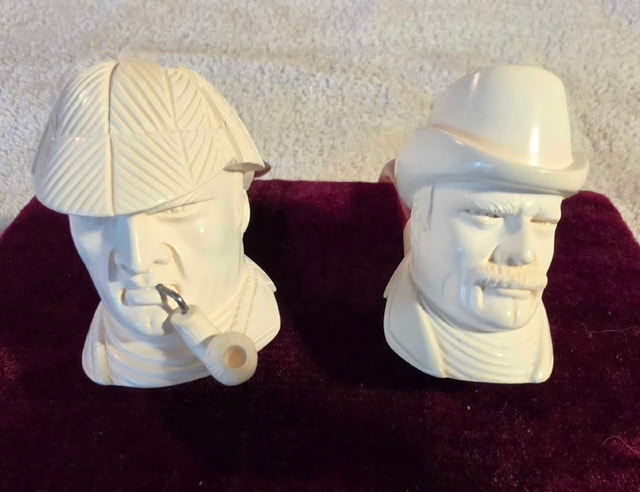 Sherlock Holmes & Dr Watson pipe Set By Sultan - photo 5